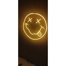 Emoji Neon Tabela Neon Yazı