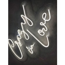 Crazy In Love Neon Tabela Neon Yazı Nişan Organizasyon Dekor