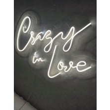 Crazy In Love Neon Tabela Neon Yazı Nişan Organizasyon Dekor