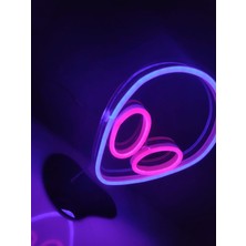 Uzaylı Allien Neon LED Masa Lambası
