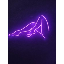Bacaklar Neon Tabela Woman Neon Dekoratif Duvar Neon LED