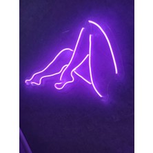 Bacaklar Neon Tabela Woman Neon Dekoratif Duvar Neon LED