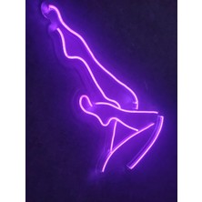 Bacaklar Neon Tabela Woman Neon Dekoratif Duvar Neon LED