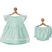 Andywawa AC22809 Summer Paradise Bebek Elbise Set Mint