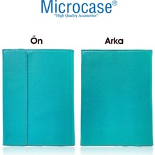 Microcase Samsung Galaxy Tab A8 SM-X200 10.5" Sleeve Serisi Mıknatıs Kapaklı Standlı Kılıf - Turkuaz