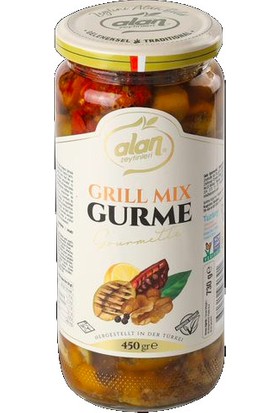 Alan Izgara MIX Yeşil Zeytin 450 G