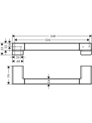 Hansgrohe Addstoris Tutunma Barı 41744000