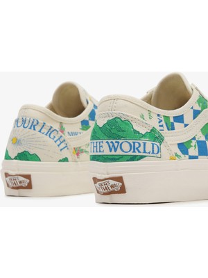 Vans Eco Positivity Old Skool Tapered Kadın Renkli Sneaker VN0A54F4AS11.-