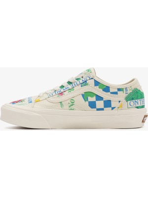 Vans Eco Positivity Old Skool Tapered Kadın Renkli Sneaker VN0A54F4AS11.-