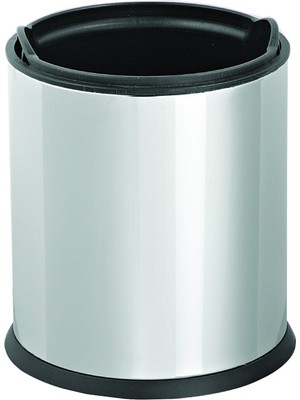 Fndhome Kapaksız Çöp Kovası 5 lt 430 Kalite Paslanmaz Banyo ve Wc Aksesuarı