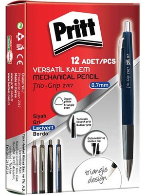 Pritt Trio 2707 Lacivert Renkli 0.7 mm Versatil Kalem