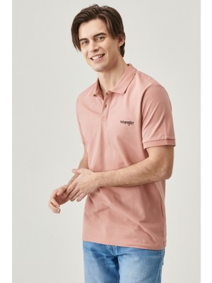 WRANGLER Erkek Regular Fit Rahat Kesim Polo Yaka Kısa Kollu Tişört