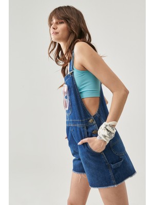 Lee Kadın Regular Fit Shortall Jean Tulum