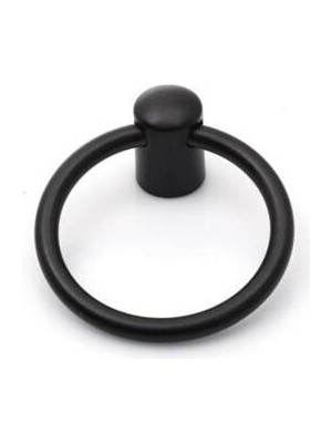 E Hobici  Sarkaç Halka Kulp 6,5cm Siyah