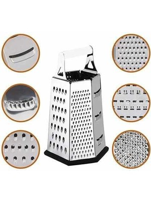 T55 MODA Homecare Marco 6 Fonksiyonlu Çelik Ergonomik Rende 715866