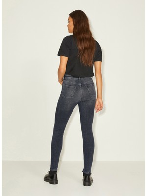 JJXX Jxvienna Skinny Hw Cs1004 Noos Skinny Fit Düz Siyah Kadın Denim Pantolon