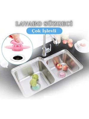 Cmt Buffer® Silikon Malzeme Banyo Mutfak Gider Evye Lavabo Içine Çöp Tıpası Kaydırmaz Süzgeç Çeşitleri Modelleri