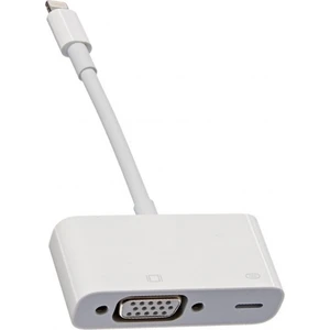 Lightning Uyumlu To VGA 1080P Full Hd Apple Iphone Ipad Ipod Çevirici Dönüştürücü Adaptör