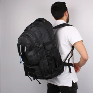 Izdag Siyah Siyah Seyahat Sırt Çantası 60 Lt 17" Laptop Bölmeli