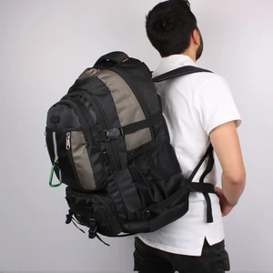 Izdag Kahve Siyah Seyahat Sırt Çantası 60 Lt 17" Laptop Bölmeli