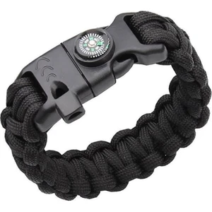 Paracord Survival Bileklik (Bıçak, Pusula, Ateş Başlatıcı Magnezyum ve Ikaz Düdüğü)