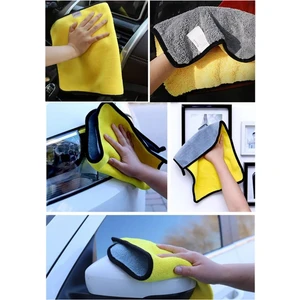 1 Adet Kuru Temizleme Mikrofiber Havlu Araba Yıkama Araçları Mutfak Havluları
