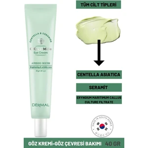 Cıca x Mide Centella Asiatica ve Seramid Özlü Eye Cream Göz Çevresi Kremi 40GR