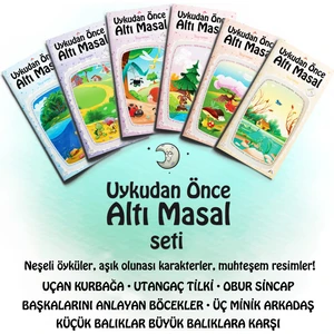 Uykudan Önce Masallar Seti 6 Kitap