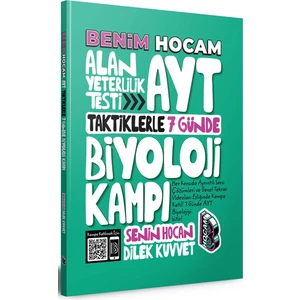 Benim Hocam Yayınları  2023 AYT Taktiklerle 7 Günde Biyoloji Kam
