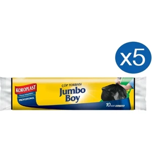 Profesyonel Jumbo Çöp Torbası 10 Adet x 5 Paket