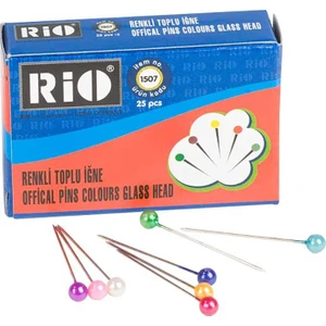 Rio 1507 Renkli Başlı Toplu Iğne