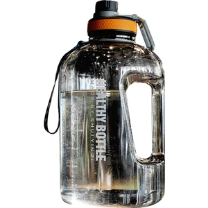 Eternal 2200ML Sızdırmaz Su Şişesi - Siyah (Yurt Dışından)