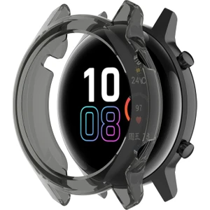 Yue Store Store Honor Magic Watch2 46MM Vaka Koruyucu Şeffaf Siyah (Yurt Dışından)