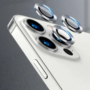 Apple iPhone 12 Pro Max Cl-07 Kamera Lens Koruyucu Renk Gümüş