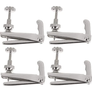 Longmoon 44Q4 Keman Fiksi 4 Adet - 4/4 Boy Bakır Nikel Alaşımlı Violin Fix