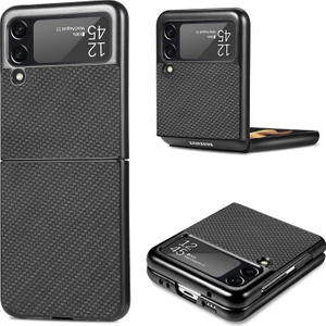 Samsung Galaxy Z Flip3 5g Siyah Için Çapraz Pc Koruyucu Kılıf (Yurt Dışından)