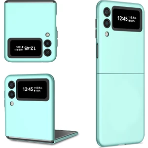 Samsung Galaxy Z Flip3 Için Zırh Katlanabilir Kılıf 5g Gökyüzü Mavisi (Yurt Dışından)