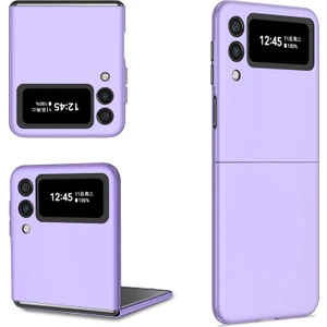 Samsung Galaxy Z Flip3 Için Zırh Katlanabilir Kılıf 5g Mor (Yurt Dışından)