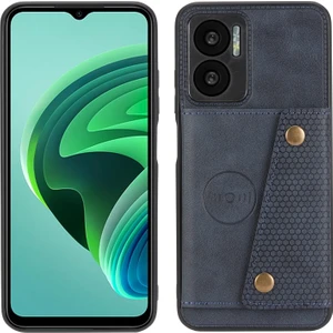 Xiaomi Redmi Için Çift Tokalı Telefon Kılıfı Not 11E Mavi (Yurt Dışından)