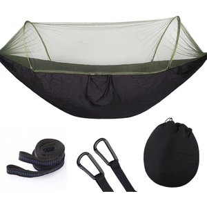 Love Home  Sinek Korumalı Hamak Siyah 250 x 120 cm (Yurt Dışından)