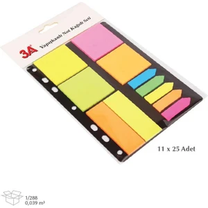 Yapışkanlı Not Kağıdı Seti 1464