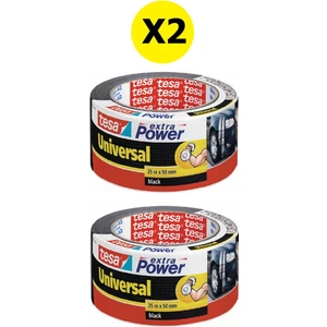 Extra Power Universal Duct Bant Gaffer Bant 25MX50MM Siyah X2 Adet