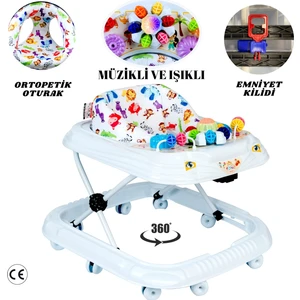 Müzikli ve Işıklı Yürüteç 10 Ayak Örümcek Modeli
