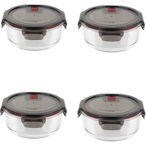 4 Lü Gusto Cam Saklama Kabı 600 ml 395060030