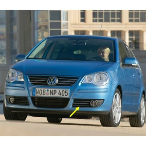 Vw Volkswagen Polo 2005-2009 Ön Tampon Sol Sis Farı Çerçevesi 6Q0853665E