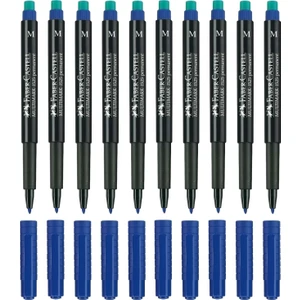 Multimark 1525 M Asetat Kalemi 1.0 mm Mavi 10 Adet
