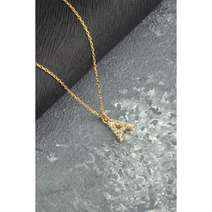 Tubiss Takı 925 Ayar A Harfi Gümüş Kolye , Harf Kolyeler , Harfli Takılar