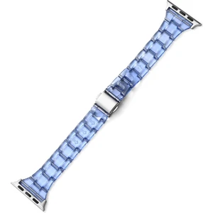 Apple Saat 7 41 mm. - 6 & Se & 5 & 4 40 mm. - 3 & 2 ve 1 38 mm. Mavi Kayış (Yurt Dışından)