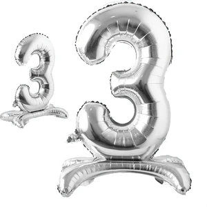 Partipan Ayaklı 3 Rakam Folyo Balon