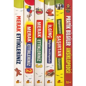 Merak Ettikleriniz Seti - 6 Kitap
